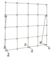 16Y404 Lab Frame Kit, Fiberglass, 48x48 In