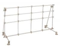 16Y407 Lab Frame Kit, Stainless Steel, 24x48 In