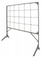 16Y410 Lab Frame Kit, Stainless Steel 78x78 In