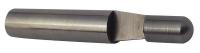 16Y593 Flush Trim Rtr Bit, Solid Carbide1/4 In