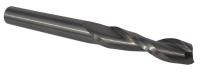 16Y610 Straight Rtr Bit, Solid Carbide1/2 In