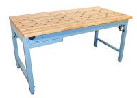 16Y947 Ball Transfer Workbench, 60x30x30 to 36H