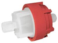 16Z078 Filter Holder, 1 Stage, 47mm, 1/4 In Dia
