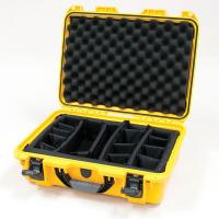 16Z552 Prtctr Case w/Dvdr, 0.74 cu. ft., Yellow