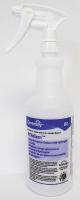 18A013 Prprntd Trgr Spry Btl, 32oz., Wht/Clr, PK12