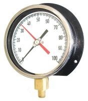 18C821 Gauge, Altitude, 4 1/2 In, 300Psi, 690Ft H2O