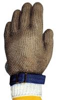 18C892 Cut Resistant Gloves, Silver, M