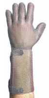 18C915 Cut Resistant Gloves, Silver, L