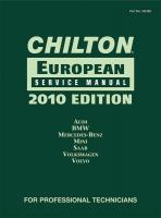 18C936 European Service Manual, 2010 Edition