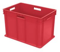 18D260 Container, Solid Side/Base, 3.49 cu ft, Red