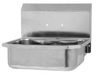 18D857 Wall Mount Sink, 304 SS, 16x15-1/4x16