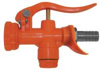 18D872 Water Nozzle, Indust Grade, Safety Orange