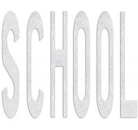 18E556 Preformed Thermoplastic, School, 125 mil