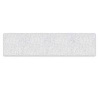 18E652 Preformed Thermoplastic, White Line, PK 10