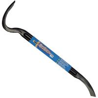 18E843 Pry Bar, 3-1/2 x 14 In, Steel, Black
