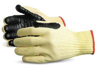18F262 Anti-Vibration Gloves, L, Black/Yellow, PR