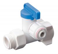 18F360 Faucet Adapter, 1/2 In, 1/4 In Tube OD