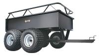 18F566 Dump Cart, 14 cu. ft., 1000 lb., Pneumatic