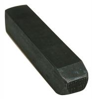 18G279 Letter Set, 1/16 In. H, Steel