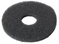 18G392 Black Buffing Pad, 11 In