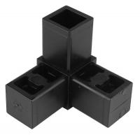 18G639 Corner Connector, 3 Way, Width 2.1 In.