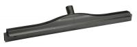 18G855 Hygiene Squeegee, Black, 24 In. L, Rubber