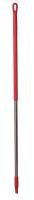 18G928 Handle, Stainless Steel, Red, 60 In. L