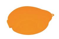 18G943 Pail Lid, Orange, Polypropylene