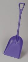 18G954 Shovel, One-Piece, 14 x17x42 In, Scoop, Poly