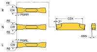 18J769 Groove Insert, L123G203000502CM 3115