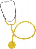 18L009 Nurse Stethoscope, Disposable, Chrome, Ylw