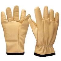 18L053 Anti-Vibration Gloves, XL, Tan, PR