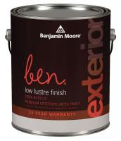15G432 Exterior Paint, Low Lustre, 1 gal, Kittery