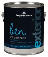 35N610 Exterior Paint, Soft Gloss, 1 gal, Spring L