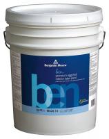 18T894 Interior Paint, Eggshell, 5 gal, Meadow Mis