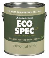 18W228 Interior Paint, Flat, 1 gal, Pure White