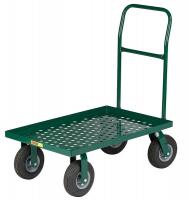 19C218 Platform Truck, 48x24, 1-1/2 In Lip