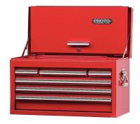 19C539 Top Chest, 27 x 12 x 15 In, 450 lb, Red