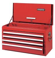 19C544 Top Chest, 26-1/4 x 12 x 15 In, 450 lb, Red