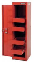19C554 Locker Cabinet, 15 x18x58 In, 450 lb, Black
