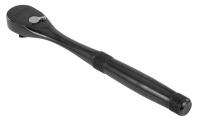 19C573 Ratchet, Long Handle, Rev, Pear, 1/2 Dr x 15