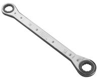 19C603 Ratcheting Box Wrench, 1/4x5/16, Dbl End