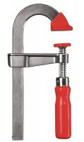 19C741 U-Style Bar Clamp, Step Over, 6 In, 2 Deep