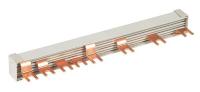 19D495 8 Pole Bus Bar, 3Phs N, 11M, For Use W SPDs