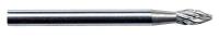 19D912 Carbide Bur, Flame, 1/8