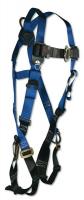 19F379 Full Body Harness, Universal, 310 lb., Blue