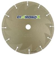 19F542 Abrasive Diamond Blade, Segmented, 6 In