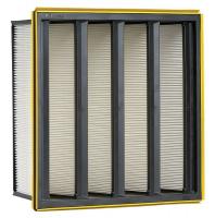 19F681 V Bank Air Filter, 24 In. W, 24 In. H