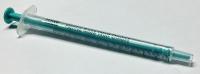 19G334 Plastic Syringe, Luer Slip, 1 mL, PK 100