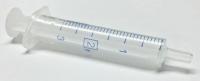 19G337 Plastic Syringe, Luer Slip, 2 mL, PK 100